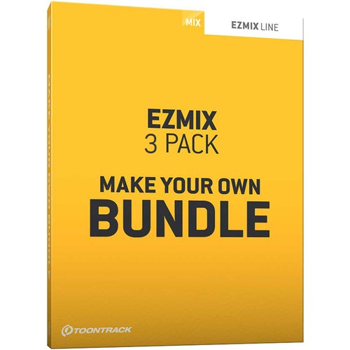 Toontrack EZ Mix Packs  - 3 Pack Custom Bundle  for  EZmix